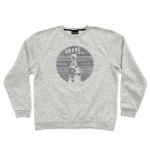 Gray Crew Neck Sweater